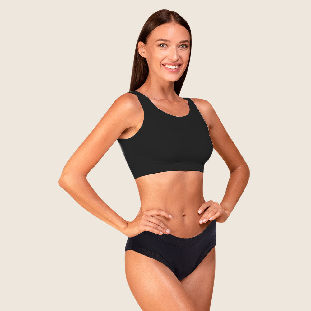 Lilova Period Proof Underwear Leak Free Menstrual Panty Built In Absorbent Undies Best Cycle Protection Panties Brief Donna Cotton Hipster