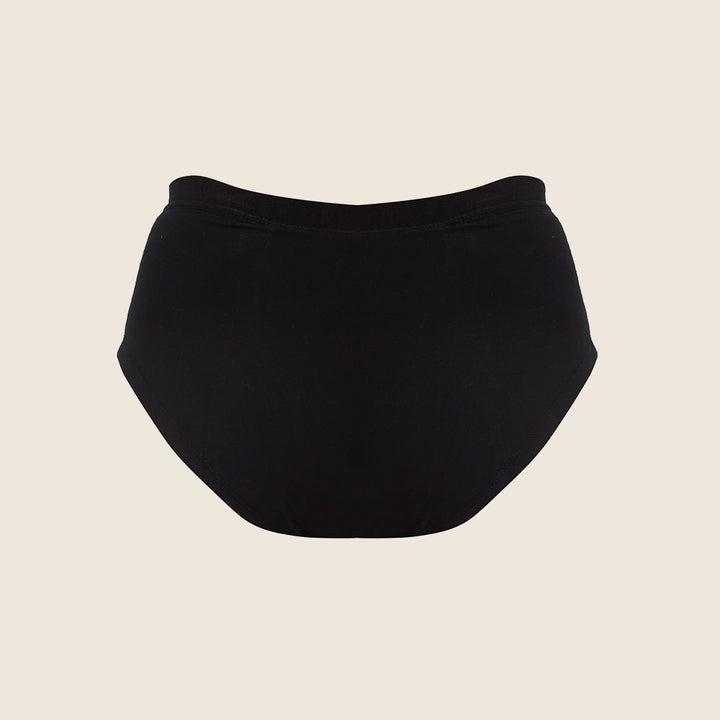 Lilova Period Proof Underwear Leak Free Menstrual Panty Built In Absorbent Undies Best Cycle Protection Panties Jade Cotton Brief heavy absorbency