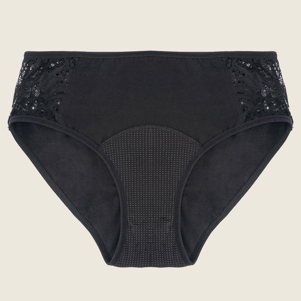 Lilova Period Proof Underwear Leak Free Menstrual Panty Built In Absorbent Undies Best Cycle Protection Panties Kate Cotton Brief