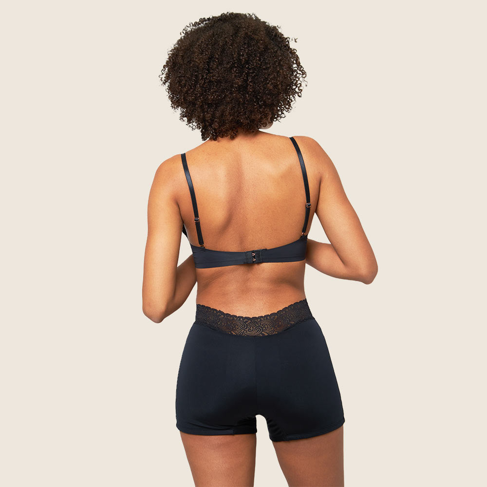 Lilova Period Proof Underwear Leak Free Menstrual Panty Built In Absorbent Undies Best Cycle Protection Panties heavy absorbency Brief Olivia Boyshort