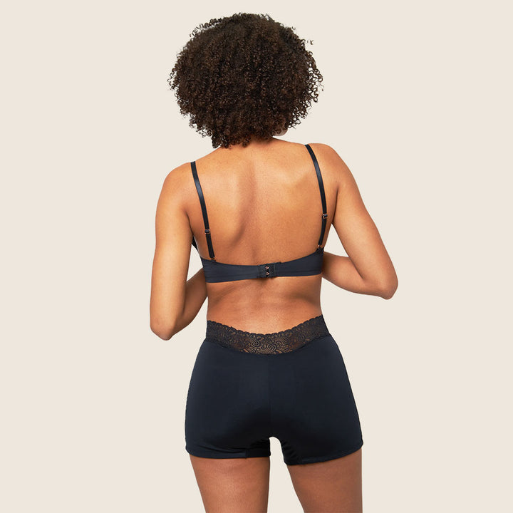 Lilova Period Proof Underwear Leak Free Menstrual Panty Built In Absorbent Undies Best Cycle Protection Panties heavy absorbency Brief Olivia Boyshort