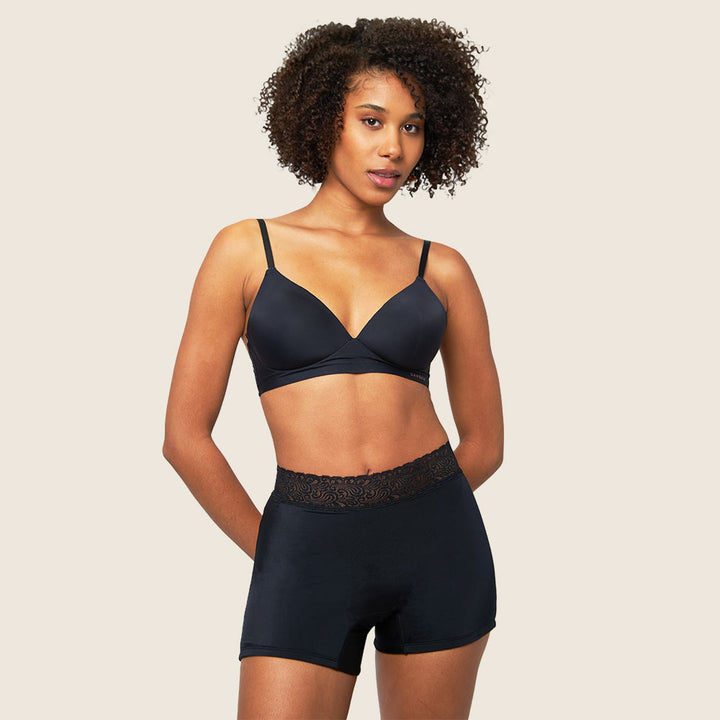 Lilova Period Proof Underwear Leak Free Menstrual Panty Built In Absorbent Undies Best Cycle Protection Panties heavy absorbency Brief Olivia Boyshort