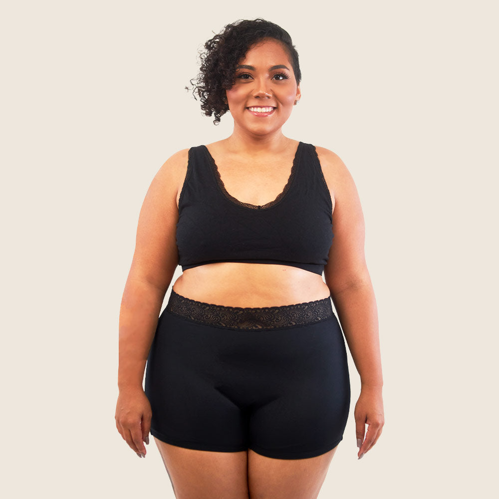 Lilova Period Proof Underwear Leak Free Menstrual Panty Built In Absorbent Undies Best Cycle Protection Panties heavy absorbency Brief Olivia Boyshort