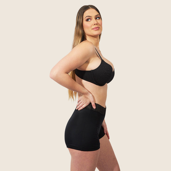 Lilova Period Proof Underwear Leak Free Menstrual Panty Built In Absorbent Undies Best Cycle Protection Panties heavy absorbency Brief Olivia Boyshort