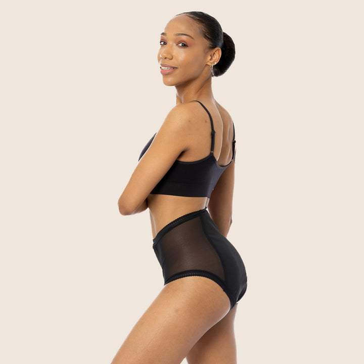 Lilova Period Proof Underwear Leak Free Menstrual Panty Built In Absorbent Undies Best Cycle Protection Panties Brief Stella High-Waist