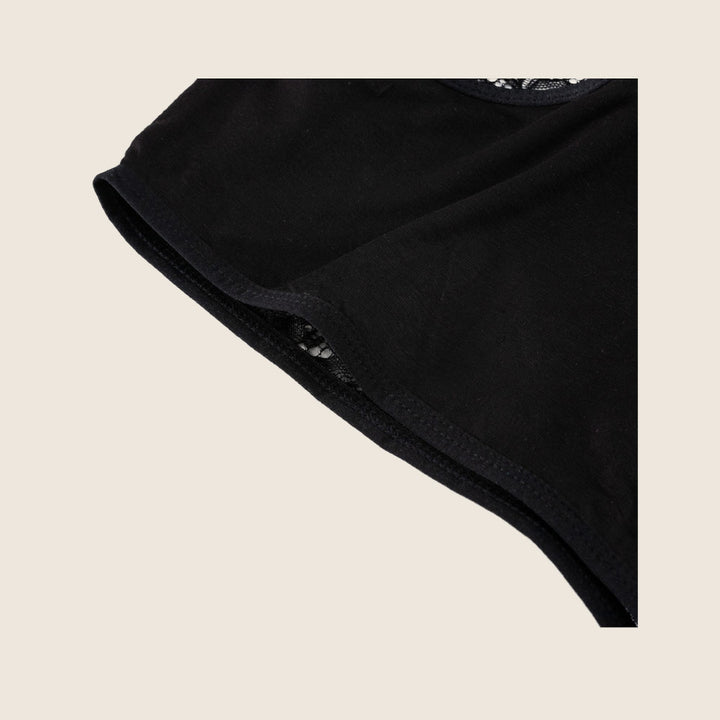 Lilova Period Proof Underwear Leak Free Menstrual Panty Built In Absorbent Undies Best Cycle Protection Panties Lace Bamboo High-Waist