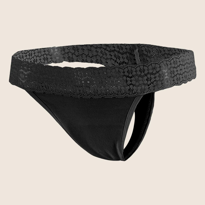 Lilova Period Proof Underwear Thong Leak Free Menstrual Panty Built In Absorbent Undies Best Cycle Protection Panties Organic Cotton
