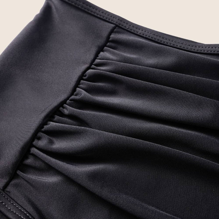 Swimwear Pleated High-Waist Bottom