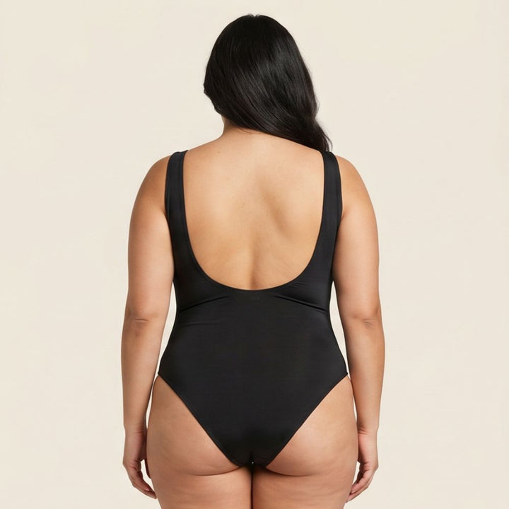 Plus-Size One-Piece Swimsuit - Lilova