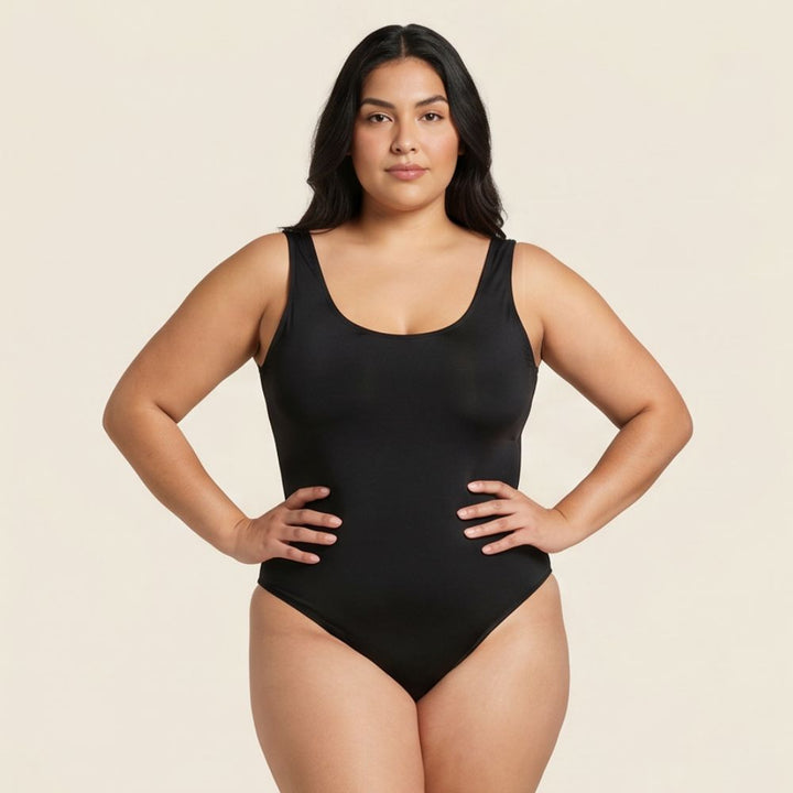 Plus-Size One-Piece Swimsuit - Lilova