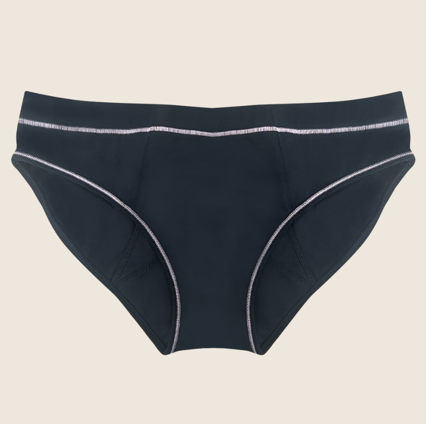 Thinx BTWN) Teen Period Underwear - Bikini Panties, Blue, 9/10 - Super  Absorbency