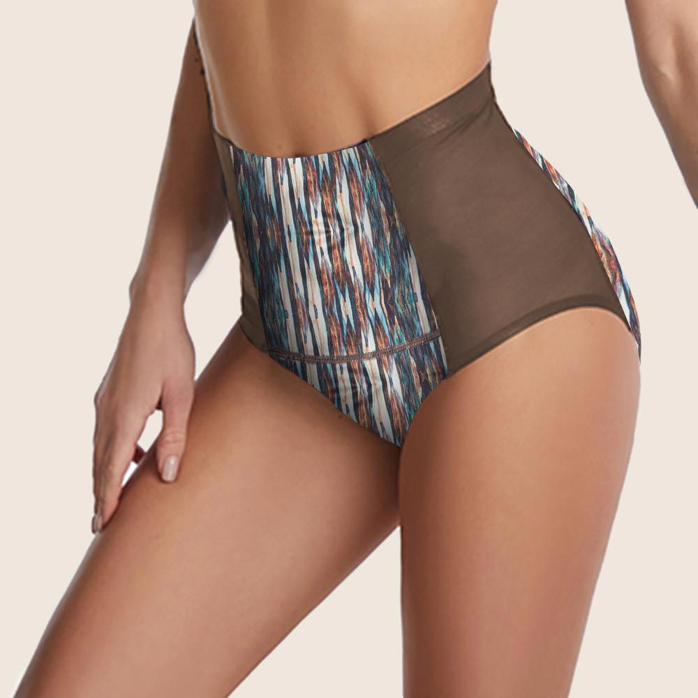 Lilova Period Proof Underwear Leak Free Menstrual Panty Built In Absorbent Undies Best Cycle Protection Panties Brief Seamless Second Skin High Waist #color_feather