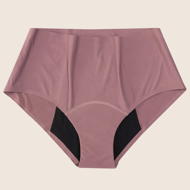 Lilova Period Proof Underwear Leak Free Menstrual Panty Built In Absorbent Undies Best Cycle Protection Panties Brief Seamless Second Skin Hipster #color_coffee